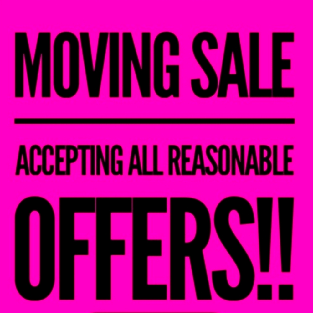 ACCEPTING ALL REASONABLE OFFERS!!!!